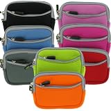  Mini Neoprene Sleeve Case for Canon Camera Canon Powershot + Screen Protector Shield - (Camera NOT included)