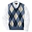 �j�b�g�x�X�g�i���F�X�g�j���W�߂Ă݂܂���: Eddie Bauer Cotton/Wool V-neck Argyle Sweater Vest