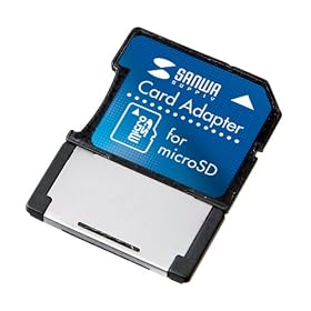 SANWA SUPPLY ADR-SDADU microSD�f���A���A�_�v�^