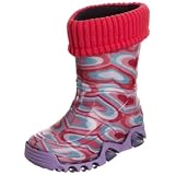 Toughees Shoes Kids Warm Fleece-sock Heart Wellies Wellingtons Boot