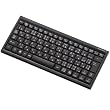 ELECOM �L�[�{�[�h ���C�����X�ڑ� Bluetooth2.0 ���{��83�L�[ �v���X�e3�Ή� �u���b�N TK-FBP013BK
