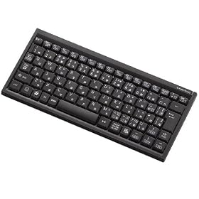 ELECOM Bluetooth2.0�Ή����C�����X�t���L�[�{�[�h �R���p�N�g�T�C�Y �u���b�N (PS3�Ή�) TK-FBP013BK