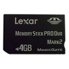 Lexar �������[�X�e�B�b�N PRO Duo 4GB MARK2 PlatinumII
