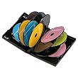 SANWA SUPPLY DVD-W12-03BK DVD�g�[���P�[�X(12�����[) �u���b�N