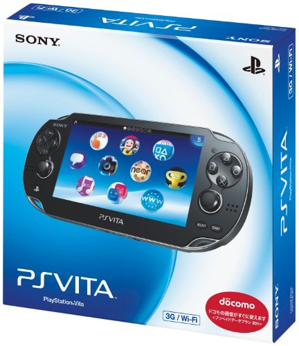PlayStation Vita (プレイステーション ヴィータ) 3G/Wi‐Fiモデル クリスタル・ブラック (初回限定版) (PCH-1100 AA01)