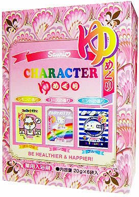  ピエラス 薬用入浴剤サンリオキャラクターゆめぐり6包入