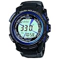 [�J�V�I]CASIO �r���v PROTREK �v���g���b�N BLACK�~BLUE SERIES �^�t�\�[���[ �d�g���v MULTIBAND 6 PRW-2000Y-1JF �����Y