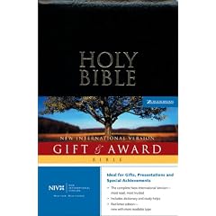 Holy Bible Gift & Award: New International Version : Black Leather
