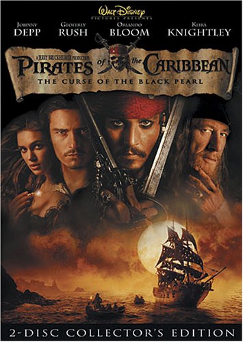  The Pirates of the Caribbean: The Curse of the Black Pearl (2 Discs)