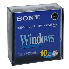 SONY 3.5FD �i10������10�p�b�N�j100�� 10MF2HDQDVB
