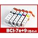 BCI-7e+9BK �C���N�^���N 5�F�}���`�p�b�N/�L���m��[Canon]�݊��C���N�J�[�g���b�W