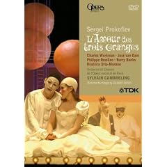 Prokofiev - Love for Three Oranges (L'Amour des trois Oranges) / Workman, van Dam, Rouillon, Banks, Uria-Monzon, Cambreling, Deflo (Opera de Paris 2006) [DVD] [Import]