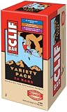  Clif Bar Energy Bars, Variety Pack of Chocolate Chip, Crunchy Peanut Butter, and Chocolate Chip Peanut Crunch, 2.4-Ounce Bars (Pack of 24)