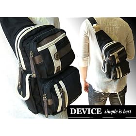 DEVICE �N���X���[�h �~�j�{�f�B�o�b�O/�u���b�N(LCB-76028BK)