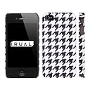 iPhone 4S 専用ケース （アイフォン 4S カバー） | BY Graphics Case for iPhone4S 【グラフィックケース】 （保護フィルム付） | IRUAL IRGPH420-CDB