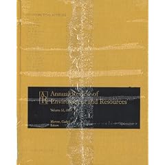 Annual Review of Environment and Resources 2007