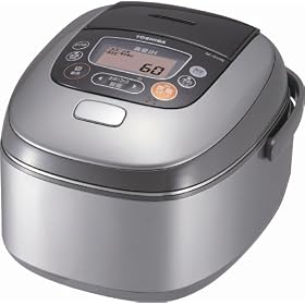 TOSHIBA �^�󂩂܂ǐ��� �^��IH�ۉ��� 1.0L(5.5��) �V���o�[ RC-10VRE(S)
