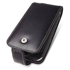 PDAIR ���U�[�P�[�X for iPhone 3GS �c�J���^�C�v �u���b�N PALCIPOHN3GSF/BL