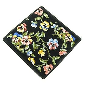 �t�F�C���[ �n���h�^�I�� FEILER ̪�װ 30X30 VIOLA BLACK BLACK 010 ���s�A���i