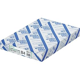 【クリックで詳細表示】コクヨ KB用紙(共用紙)(ホワイト再生紙) B4 500枚 KB-KW34