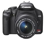  Canon Digital Rebel XSi 12MP Digital SLR Camera with EF-S 18-55mm f/3.5-5.6 IS Lens (Black)