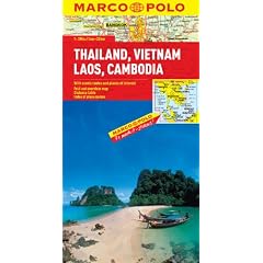 Marco Polo Thailand, Vietnam, Laos, Cambodia (Marco Polo Maps)
