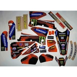 【クリックで詳細表示】KTM SX SXF 125-525 05-06 EXC MXC 05-08 グラフィック