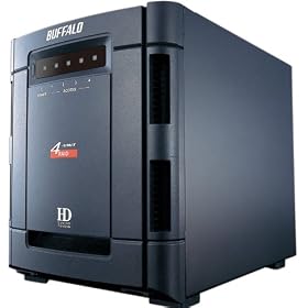 BUFFALO eSATA&USB2.0�Ή��n�[�h�f�B�X�N RAID�Ή� TurboUSB�@�\���� 4.0TB HD-QS4.0TSU2/R5