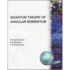 Quantum Theory of Angular Momentum