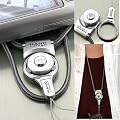 [HandLinker]�n���h�����J�[ ���o�C���l�b�N�X�g���b�v�i�V���o�[�j�y45250�{�̔��˔j�I�z�y�X�}�[�g�t�H��/iPhone4/iPhone3G[S]/Xperia/GALAXY S/IS03/�f�W�J��/�g�тɁz�yHandLinker/�n���h�����J�[�z