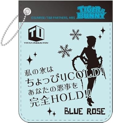  TIGER&BUNNY パスケース ブルーローズ