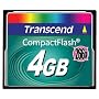 Transcend 4GB CF CARD TS4GCF266 (266X)