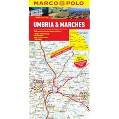 Marco Polo Map Umbria and the Marches (Marco Polo Maps)