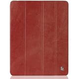 JISONCASE & LifeStyles iPad4/iPad3/iPad2 �y�{�v �r���e�[�W���U�[�z �r���e�[�W ���U�[ �X�}�[�g�P�[�X �S3�F JS-IPD-06A30 ���b�hJISONCASE�ɂ��