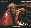 You Don't Know Me: Piano Solo