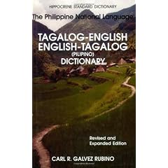 Tagalog-English/English-Tagalog Standard Dictionary: Pilipino-Inggles, Inggles-Pilipino Talahuluganang (Hippocrene Standard Dictionaries)