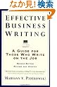 Effective Business Writing: Strategies, Suggestions and Examples