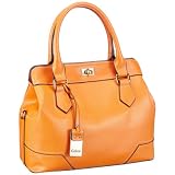 Gabor LINDA Handtasche, orange 6603 92, Damen Henkeltaschen 32x25x15 cm (B x H x T)