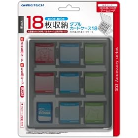 3DS/DS�J�[�h�p�P�[�X�w�_�u���J�[�h�P�[�X18(�u���b�N)�x