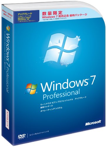 Windows 7 Professional �A�b�v�O���[�h �����L�O�D�Ҕ� �}�C�N���\�t�g �v���b�g�t�H�[��: Windows 27,000