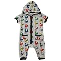 Mademoiselle papillon S/S Hoody Zip Up All in One Colorful Swan �y�~�X�e�B�O���[size:90�z