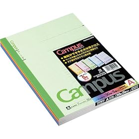 KOKUYO �m-3CAX5 �L�����p�X�m�[�g6��(�Z�~B5)A�r30��5���g