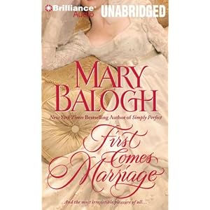 【クリックで詳細表示】First Comes Marriage (Huxtable)： Mary Balogh， Anne T. Flosnik： 洋書