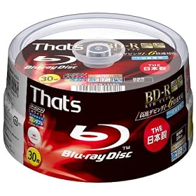 ���z�U�d�� BD-R�r�f�I�p 6�{��180��25GB �n�[�h�R�[�g�d�l ���C�h�v�����^�u��  �X�s���h���P�[�X30���� BR-V25WWY30BG