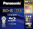�p�i�\�j�b�N �^��p4�{�� �u���[���C�f�B�X�N �Ж�1�w 25GB (�ǋL�^) 20���p�b�N LM-BR25LS20M