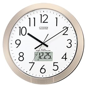 【クリックで詳細表示】【PB商品】シチズン電波掛時計 DR-001