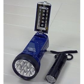 �v���d�ɁI�n�k�E�ЊQ�ɁI 2WAY�@9LED�n���f�B���C�g�E7LED�u�b�N���C�g�̃Z�b�g