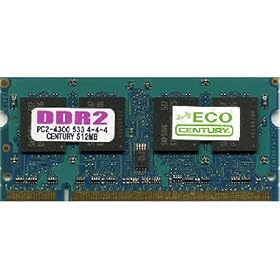 �Z���`�����[�}�C�N�� �m�[�g�p PC2-4300/DDR2-533 1GB SODIMM ���{�� CD1G-SOD2U533