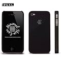 iPhone 4 / 4S �P�[�X ( �A�C�t�H�� 4 / 4S ���Ή��J�o�[ ) �b Minimal Skin Case for iPhone 4S �i �ی� �t�B���� �t �j�b IRUAL (�C���A��) �}�b�g�u���b�N IRMSC410-BLK