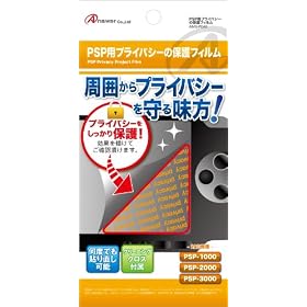 PSP�p�w�v���C�o�V�[�̕ی�t�B�����x